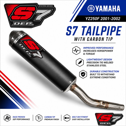Yamaha yz250f dep exhaust - yz250f,