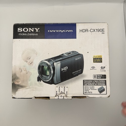 Sony handycam hdr cx190e - handycam, hdr-cx190e