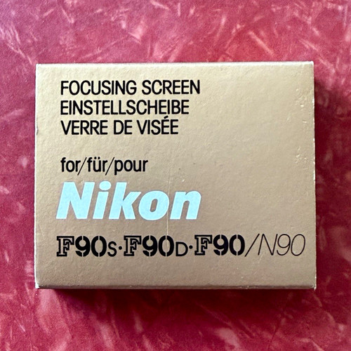 Nikon focusing screen for - focusing,