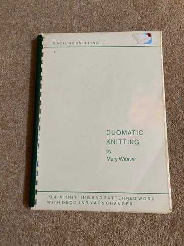 Mary weaver duomatic - weaver,