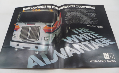 1970 white motor trucks road - motor,