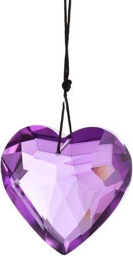 Heart crystal sun catcher - heart,