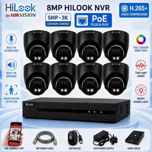 Hikvision 8mp poe - poe, cctv