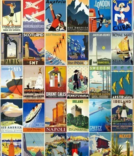 Holiday travel signs metal - holiday,