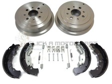 Rear 2 Brake Drums & Shoes +