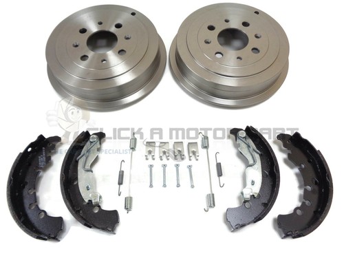 Rear brake drums - 2, shoes