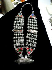Tribal Rabari Necklace Large Antique Silver  India Jaisalmer Rajasthan Ethnic