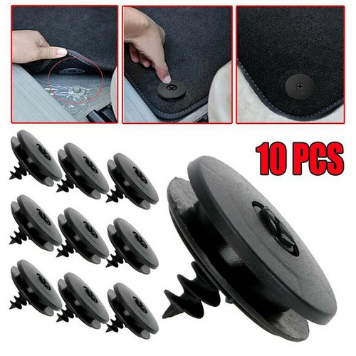 Universal car floor mat - floor, clip