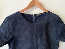 Zara Top Size M 8-10 Suede