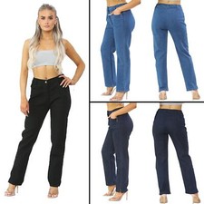 Womens Straight Leg Jeans