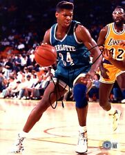 J.R. REID Signed Autographed 8x10 Photo "CHARLOTTE HORNETS" BAS #BD74392