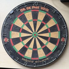 Phil Taylor Signed Dartboard