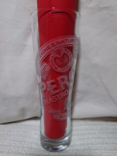 Peroni beer glass nastro - peroni,