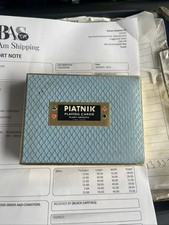 Vintage playing cards Piatnik