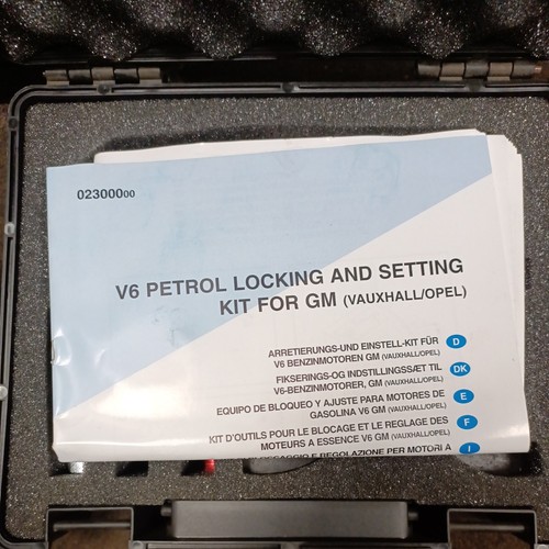 Petrol engine timing locking - petrol,