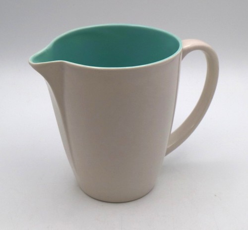 Poole pottery jug twintone - pottery,