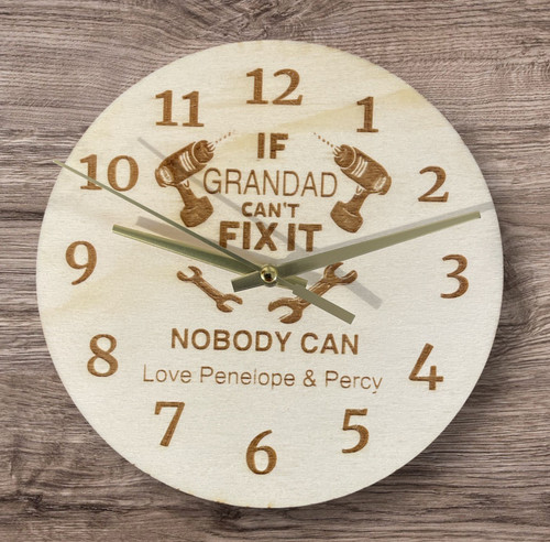 Large personalised wooden wall - personalised,