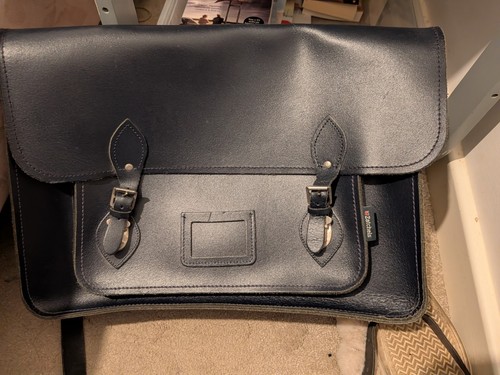 Black zatchel bag - zatchel,