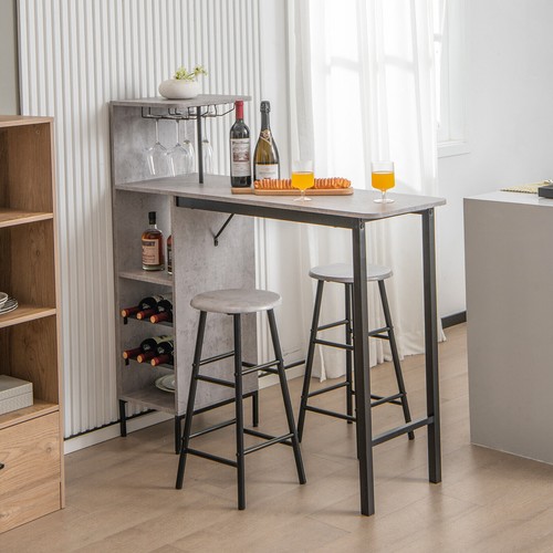 3pcs bar table chair - table&chair, set
