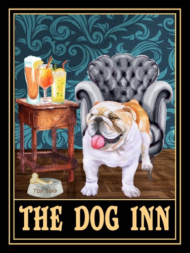 English bulldog the - the, dog