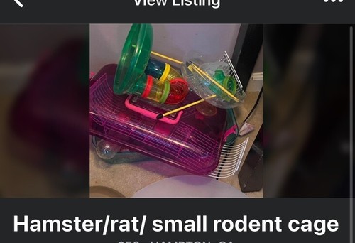 Hamster cage - hamster,