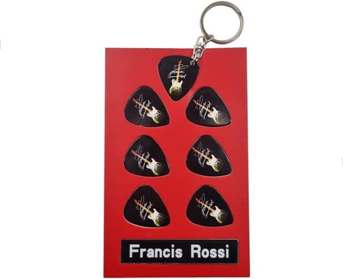 Francis rossi guitar plectrum - francis,
