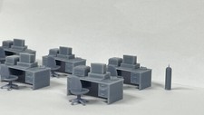 Office Workspace, O Scale
