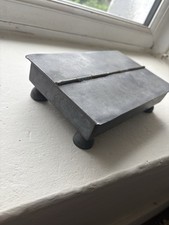 Antique Double Hinge Pewter