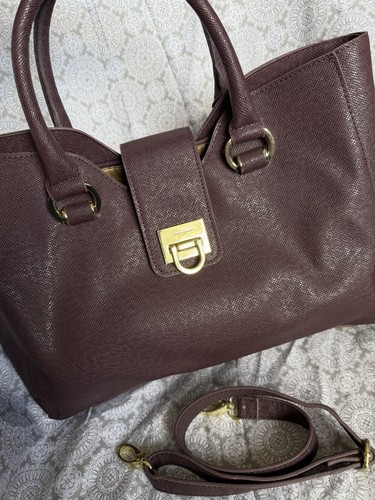 Ivanka trump plum satchel - trump,