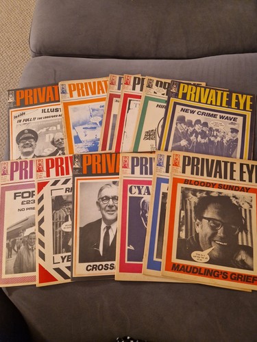 Private eye magazines - eye, magazines-