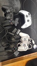 4 Asssorted Gaming Controllers AND ACCESSORIES, Sony, Microsoft UNTESTED