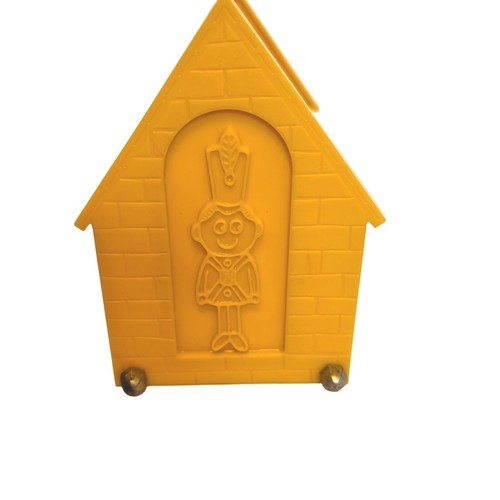 Vintage yellow plastic toy - vintage,