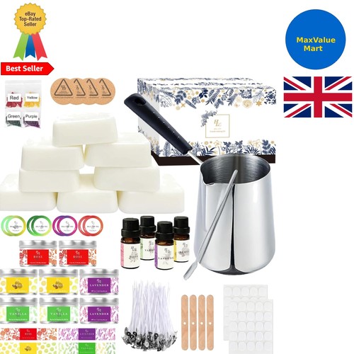 Complete soy wax candle making - soy,
