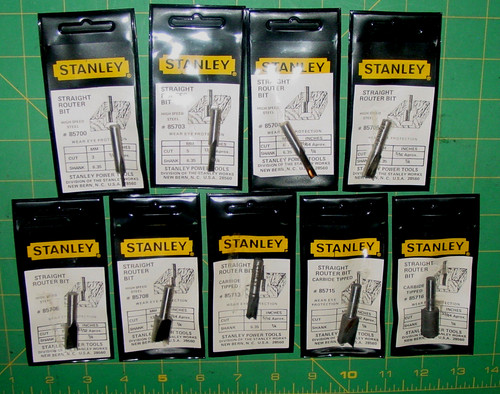 Vintage router bits - 9,