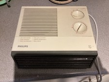 Philips portable Heater Fan Hot Air Grey Vintage