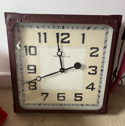 Pendulux square analogue wall - pendulux,