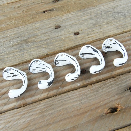 White vintage cast iron wall - white,