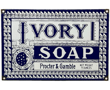 VINTAGE IVORY SOAP PORCELAIN