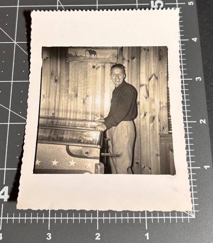 1940s man playing - man,