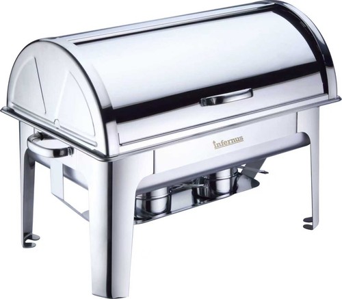 Commercial roll top - top, chafing