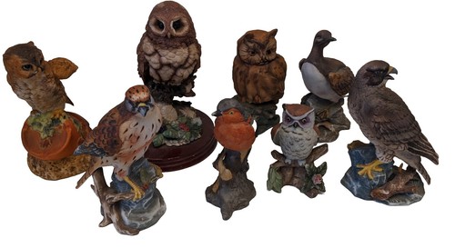 Vintage owl birds figurine - vintage,