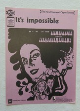 The New Hammond Organ Course #50 Sheet Music It's Impossible