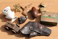 Small Job Lot Of Antique Collectables | Vintage Items | Old Interesting "Stuff"
