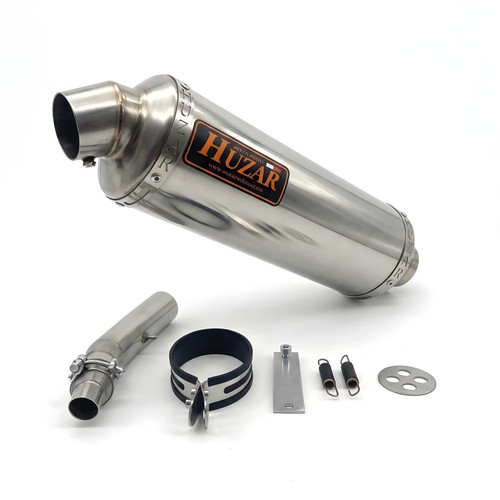 Muffler oval stainless - muffler,