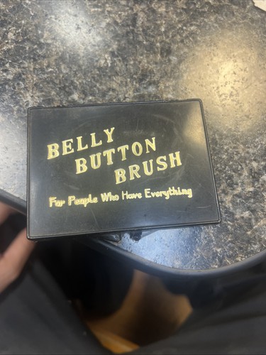 Vintage belly button brush - vintage,