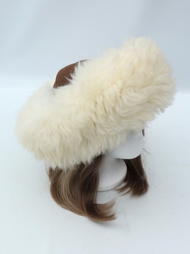 Vintage sheepskin cossack hat - vintage,
