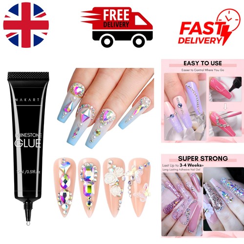 Clear nail gem - -, 15ml