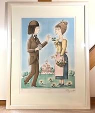Raymond Peynet Lithograph