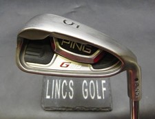 Ping G20 Black Dot 5 Iron Stiff Steel Shaft Iomic Grip