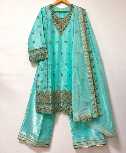 Women blue embroidered - women’s,